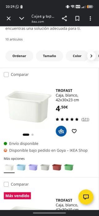 Mueble Almacenaje Infantil Ikea Trofast