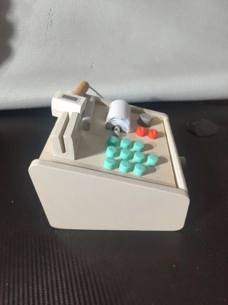 Caja Registradora Madera Juguete