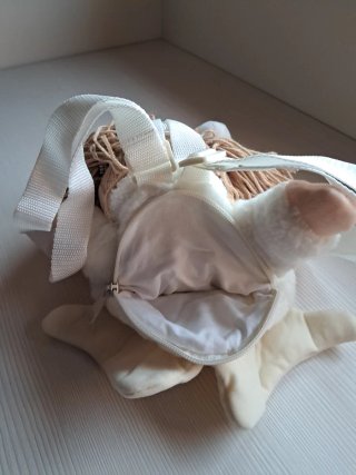 Mochila de peluche Angel
