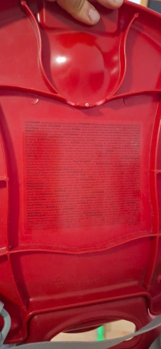 Sillita alzador Prenatal roja