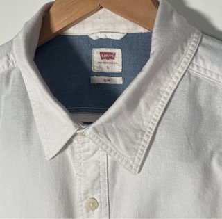 Camisa Levi's Blanca Manga Larga
