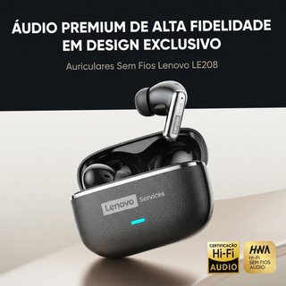 Auriculares Sem Fios Lenovo LE208 – Som Premium