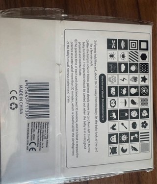 Tarjetas Visuales Estimulación Bebé