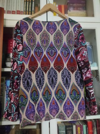 Blusa suelta de  Desigual T.M Multicolor