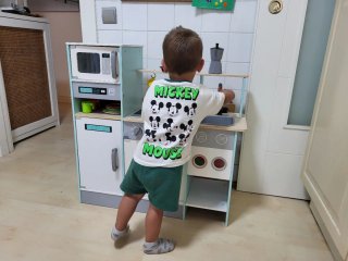 Cocina de madera para niños Hape