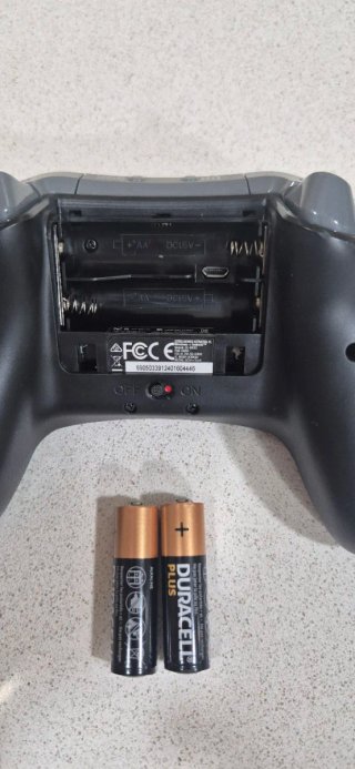 Mando SteelSeries Stratus XL Negro y Naranja