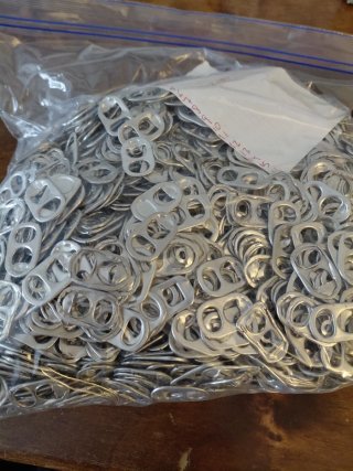 Anillas de chapa para manualidades