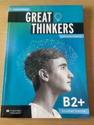 1 bachillerato Ingles GREAT THINKERS B2+