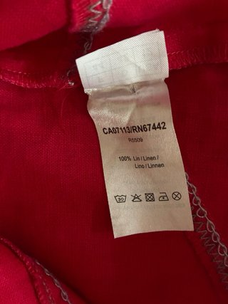 Vestido Katmai Rojo