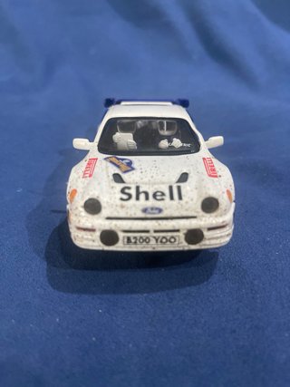 Scalextric Ford RS 200 Blanco
