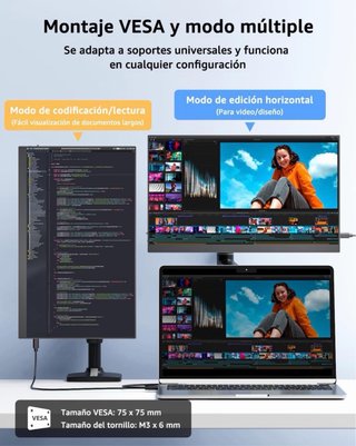 Monitor portatile Yodoit 15.6 Full HD HDR