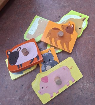 Nature & Découvertes Cubo actividades madera bebes