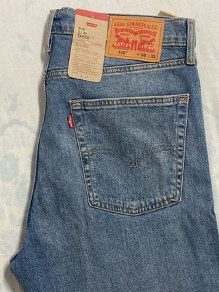 Vaqueros Levi's 515 Slim Taper W36 L32