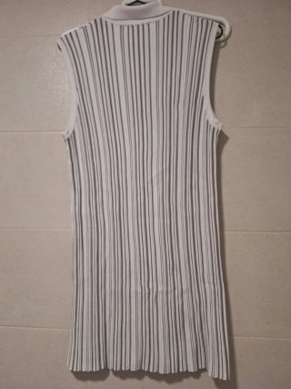 Chaleco Zara Rayas Perlas