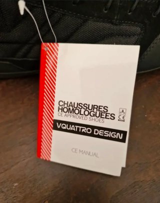 Zapatillas Moto Vquattro Design GP4 Negras