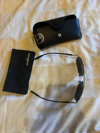 Gafas de sol Ray-Ban plata y negro
