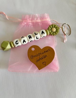 Llavero personalizado con nombre