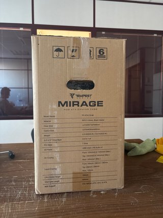 Torre PC Tempest Mirage RGB Mesh Negra
