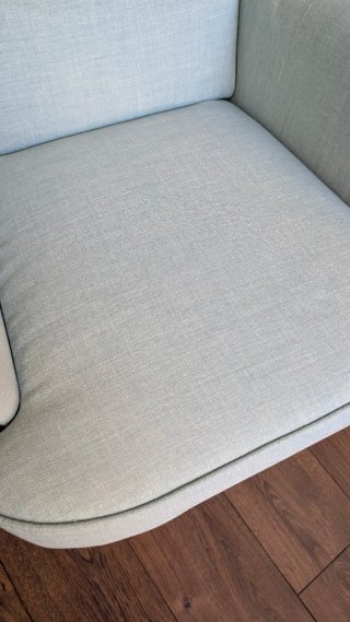 Sillón orejero STRANDMON IKEA turquesa