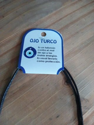 Collar Colmillo Ojo Turco