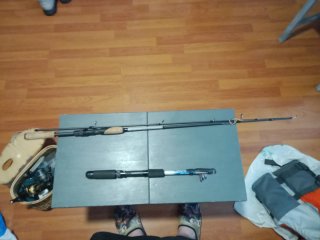 Se vende lote de pesca completo