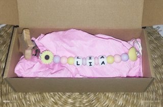 Chupetero personalizado silicona