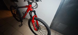Bicicleta Montaña, con discos y amortiguadores