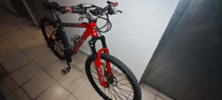 Bicicleta Montaña, con discos y amortiguadores
