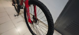 Bicicleta Montaña, con discos y amortiguadores