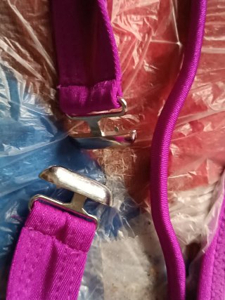 Sujetador bikini fucsia concha XL