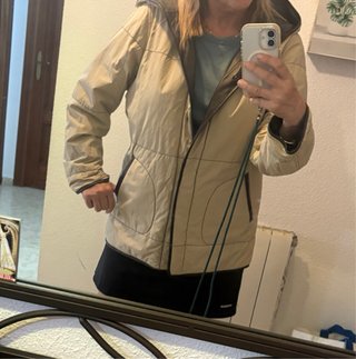 Chaqueta de piel reversible