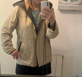 Chaqueta de piel reversible