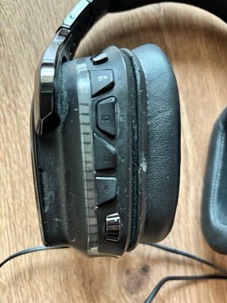 Cascos Gamer Negros inalambricos