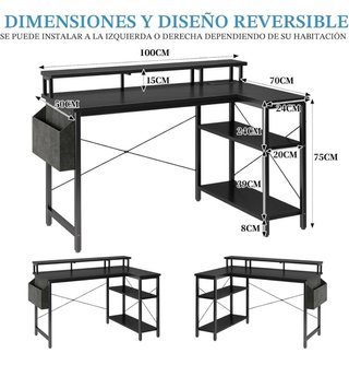 Mesa Gaming Grandder Negra
