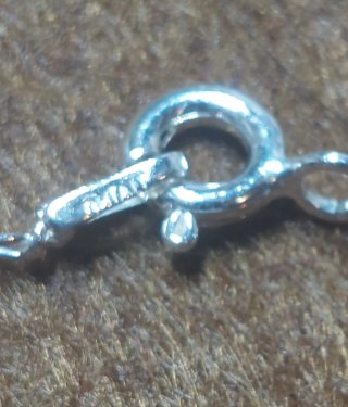Cadena de 50cm de Plata de Ley