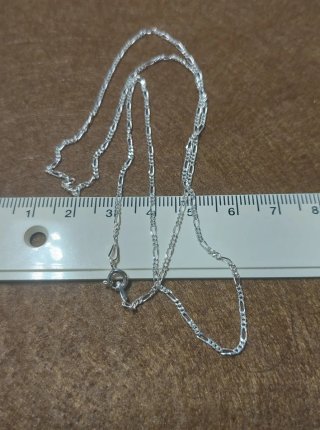 Cadena de 50cm de Plata de Ley