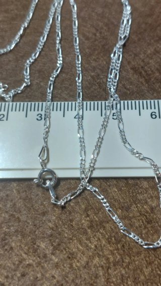 Cadena de 50cm de Plata de Ley