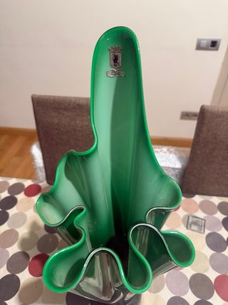 Vaso di vetro Murano