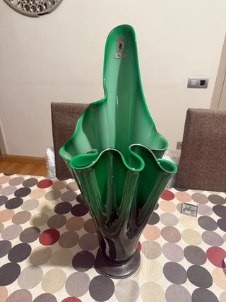 Vaso di vetro Murano