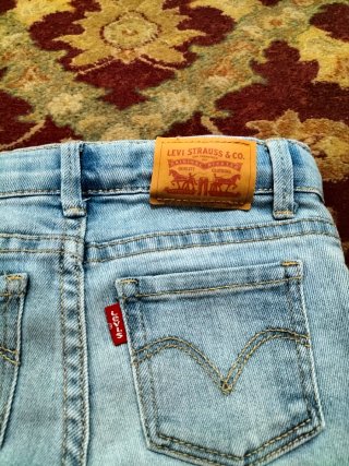 Pantalón vaquero Levis 710 niña 3 años 98 cm.