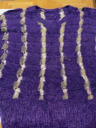 Jersey Morado y Dorado Talla Única