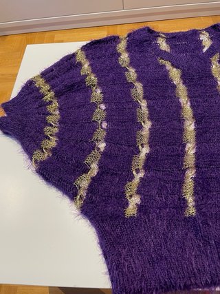 Jersey Morado y Dorado Talla Única