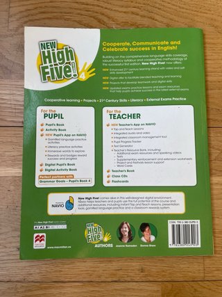 Pupil’s Book 4to Primaria New High Five en Inglés