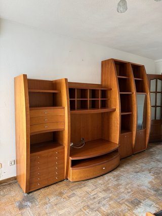 Mueble de salón de madera