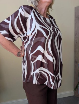 Conjunto Blusa y Pantalón Talla L/XL