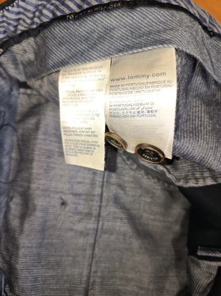 Pantalón Tommy Hilfiger Azul Marino Talla 42