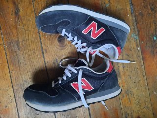 Zapatillas New Balance Hombre Negras y Rojas
