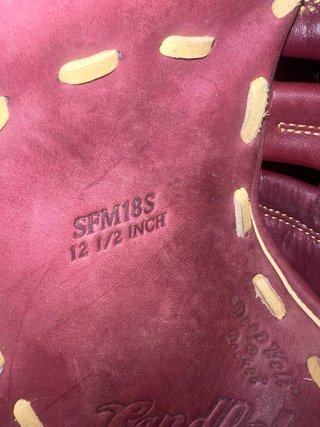 Guante de Béisbol Rawlings Rojo y Beige