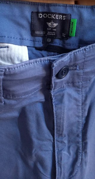 Bermudas Dockers Azul Caballero