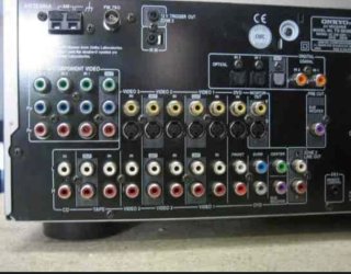 Receptor AV Sonido Plata